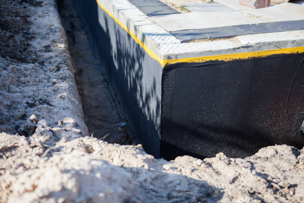 Professional Waterproofing technician working in Colton, OH